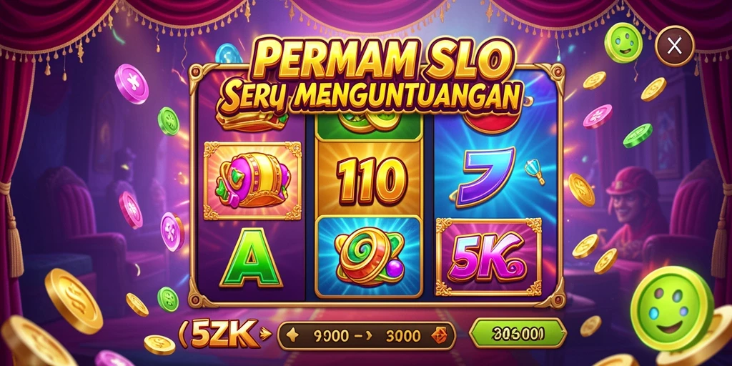 Tampilan gameplay menarik dari permainan Slot 5ZK.