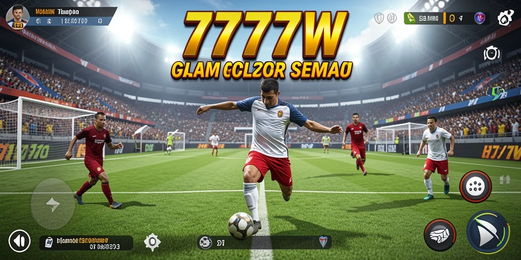 Screenshot gameplay <strong>7777W</strong> yang menunjukkan aksi seru dalam olahraga.