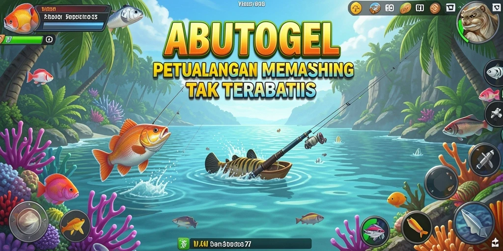 Tangkapan ikan yang mengesankan dalam gameplay ABUTOGEL.
