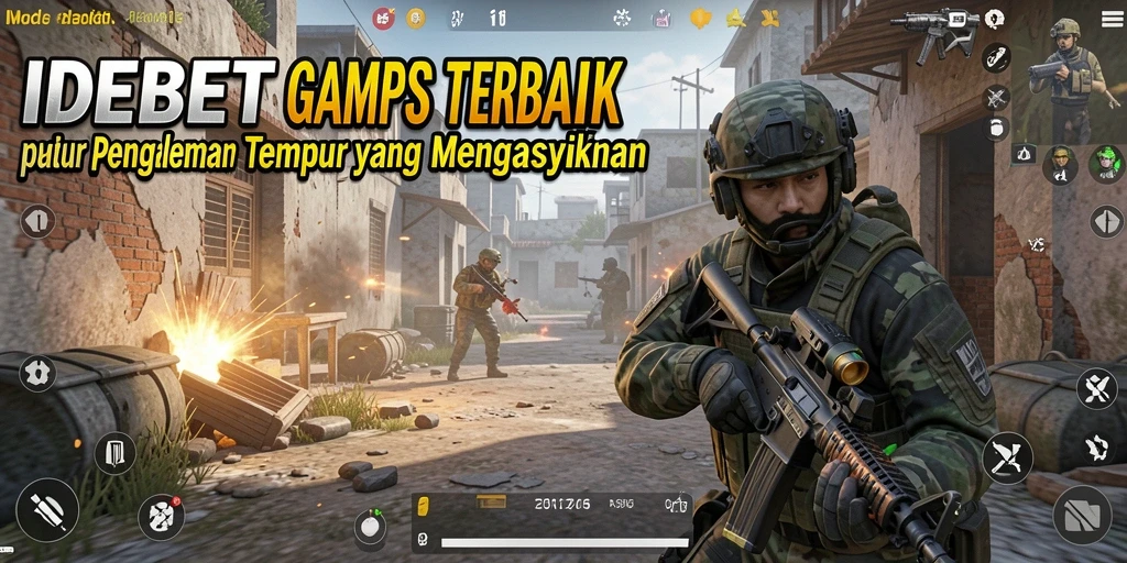 Gameplay menegangkan dari IDEBET dengan aksi tembak-menembak seru.