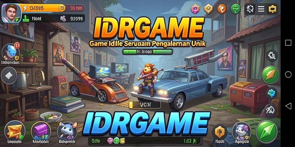 Tampilan gameplay <strong>IDRGAME</strong> yang menarik dan interaktif.