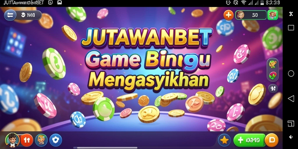 Tampilan gameplay seru dalam JUTAWANBET dengan keceriaan Bingo.