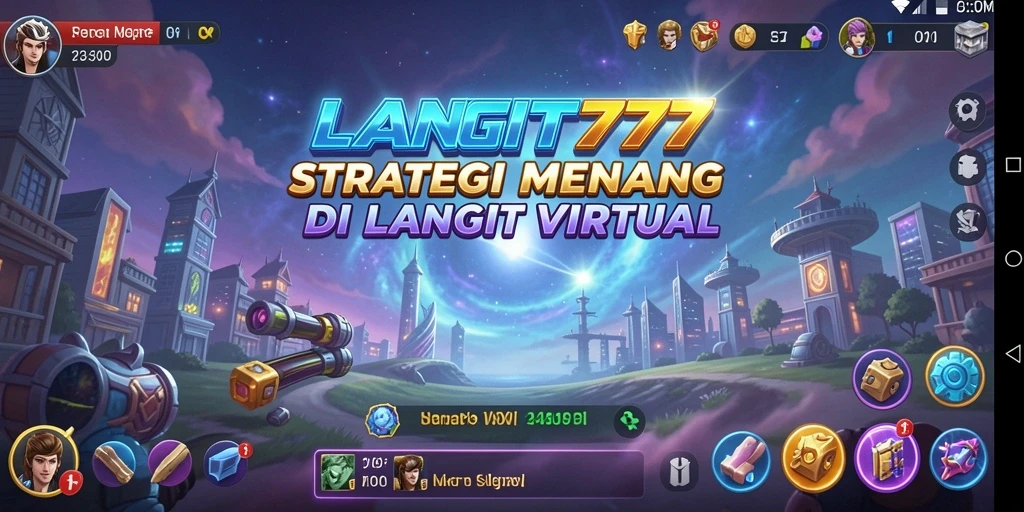 Tampilan menarik dari gameplay LANGIT777 saat pertempuran strategis.