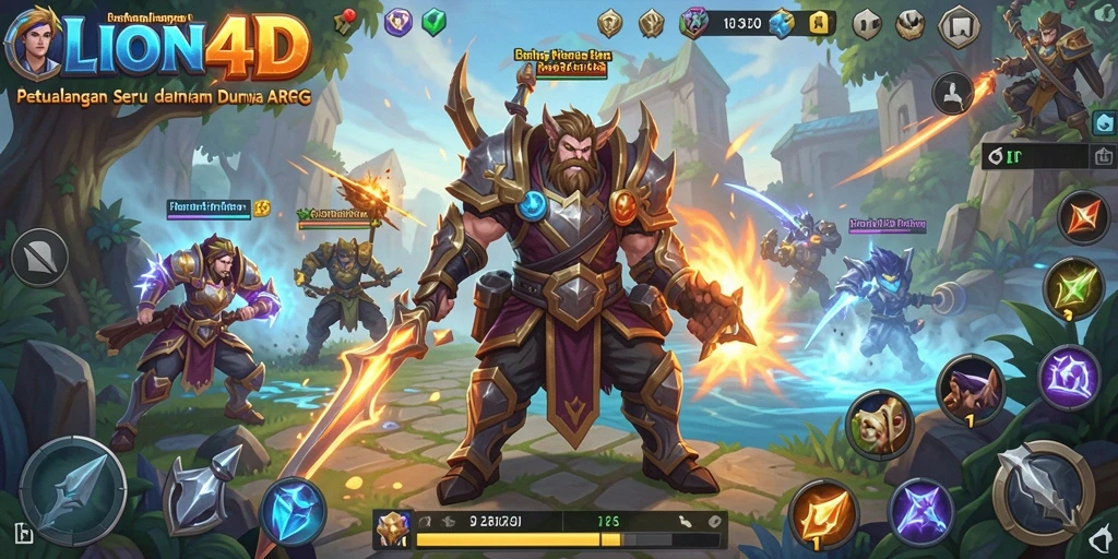 Tangkapan layar gameplay ARPG yang menunjukkan pertarungan mendebarkan.