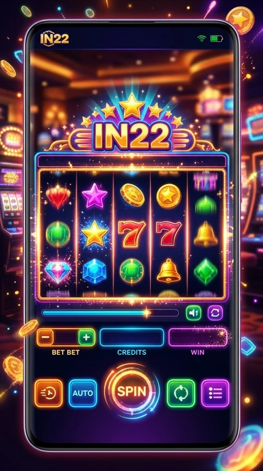 Screenshot dari aplikasi in22 yang menampilkan antarmuka pengguna.